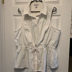 Athleta 2X Levitate Poplin Tank